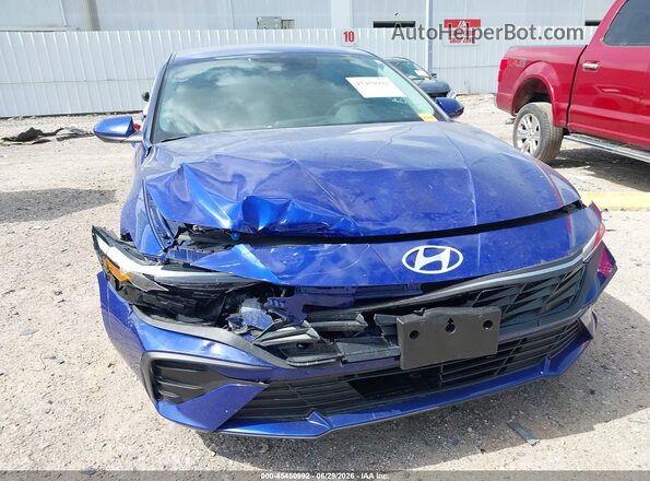 KMHLL4DG7SU001897 2025 HYUNDAI ELANTRA Blue Widok z przodu