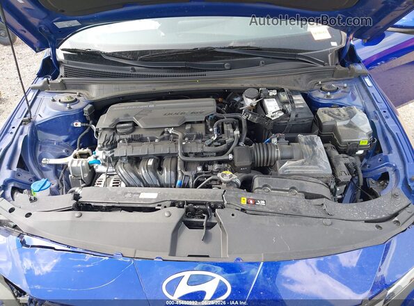 KMHLL4DG7SU001897 2025 HYUNDAI ELANTRA Blue Widok z tyłu