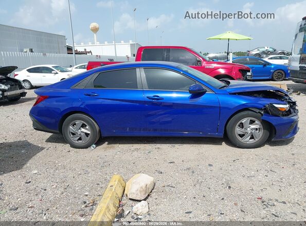 KMHLL4DG7SU001897 2025 HYUNDAI ELANTRA Blue Widok wnętrza z tyłu