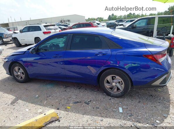 KMHLL4DG7SU001897 2025 HYUNDAI ELANTRA Blue Widok wnętrza 360 stopni