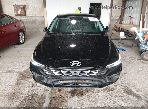 KMHLL4DG7SU002533 2025 HYUNDAI ELANTRA Black წინა ხედი