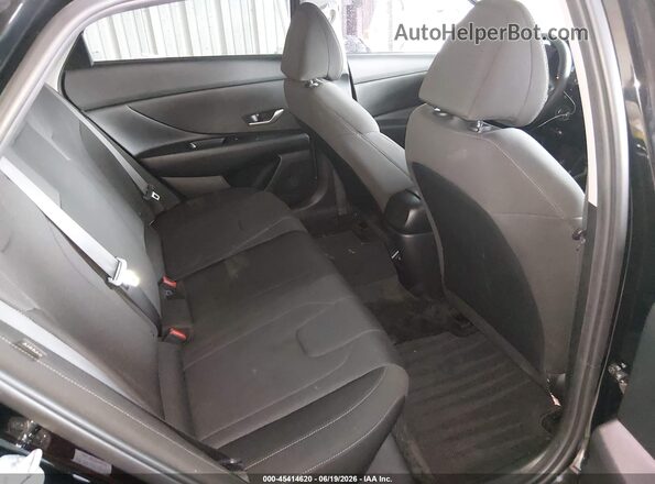 KMHLL4DG7SU002533 2025 HYUNDAI ELANTRA Black VIN კოდის სტიკერის ხედი