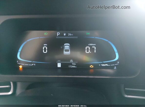KMHLL4DG7SU002533 2025 HYUNDAI ELANTRA Black უკანა სავარძლების ხედი