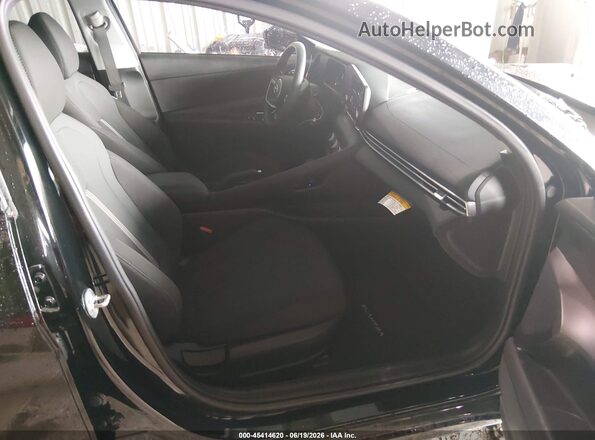 KMHLL4DG7SU002533 2025 HYUNDAI ELANTRA Black წინა სალონის ხედი
