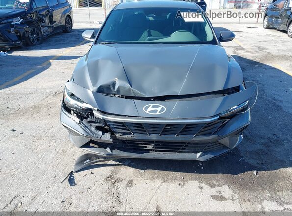 KMHLL4DG7SU882164 2025 HYUNDAI ELANTRA Gray Widok zestawu wskaźników
