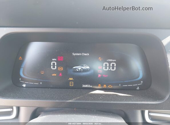 KMHLL4DG7SU958062 2025 HYUNDAI ELANTRA White Հետևի նստատեղերի տեսք
