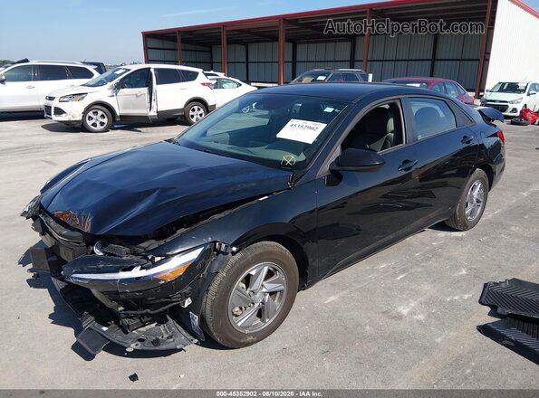 KMHLL4DG7SU989134 2025 HYUNDAI ELANTRA Black Front left