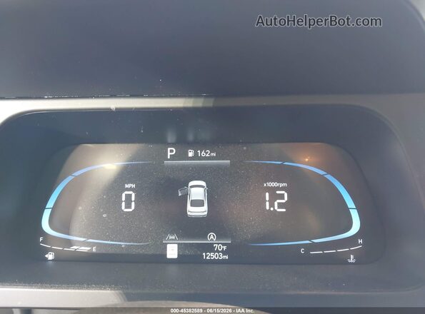KMHLL4DG8SU951864 2025 HYUNDAI ELANTRA Gray Вид задніх сидінь