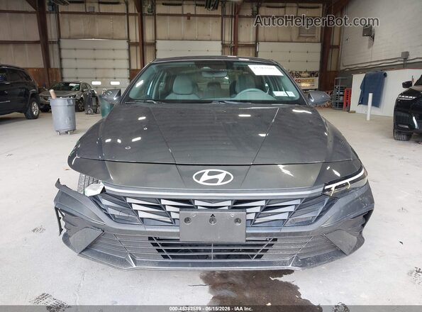 KMHLL4DG8SU951864 2025 HYUNDAI ELANTRA Gray Вид задньої частини салону