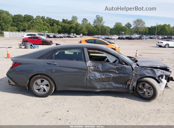 KMHLL4DG9RU710860 2024 HYUNDAI ELANTRA Gray Սարքավորումների վահանակի տեսք