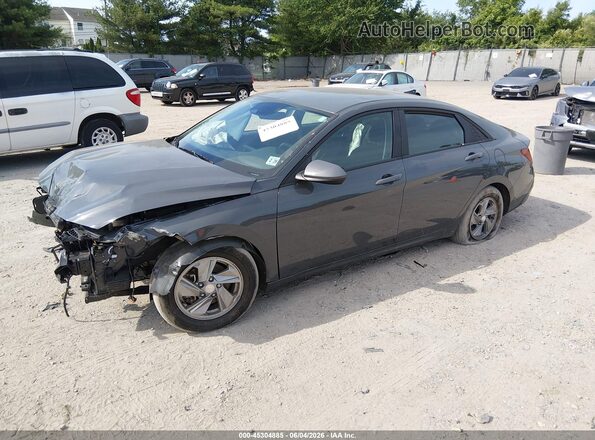 KMHLL4DG9RU710860 2024 HYUNDAI ELANTRA Gray Առջևի ձախ երեք քառորդ տեսարան