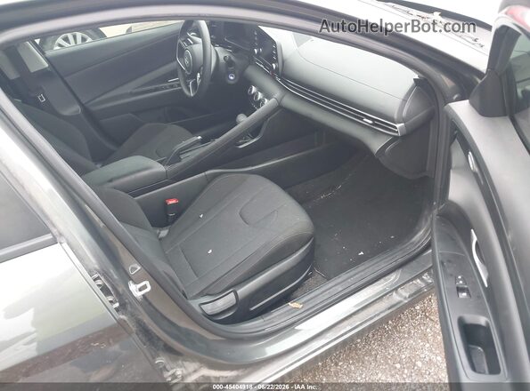 KMHLL4DG9RU766197 2024 HYUNDAI ELANTRA Gray Widok wnętrza z przodu