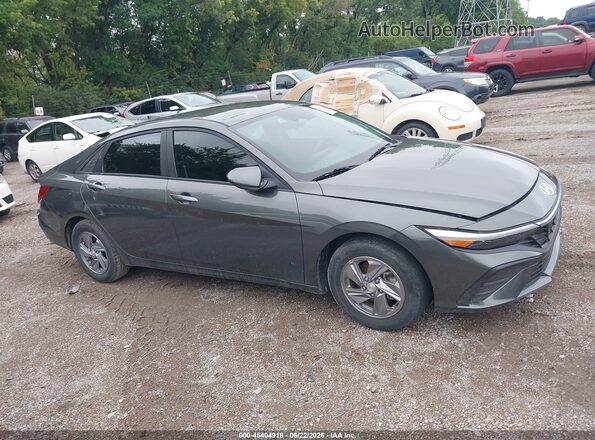 KMHLL4DG9RU766197 2024 HYUNDAI ELANTRA Gray Widok wnętrza z tyłu