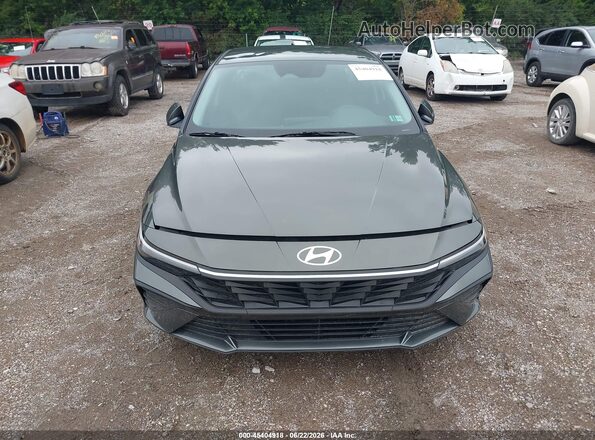 KMHLL4DG9RU766197 2024 HYUNDAI ELANTRA Gray Widok zestawu wskaźników