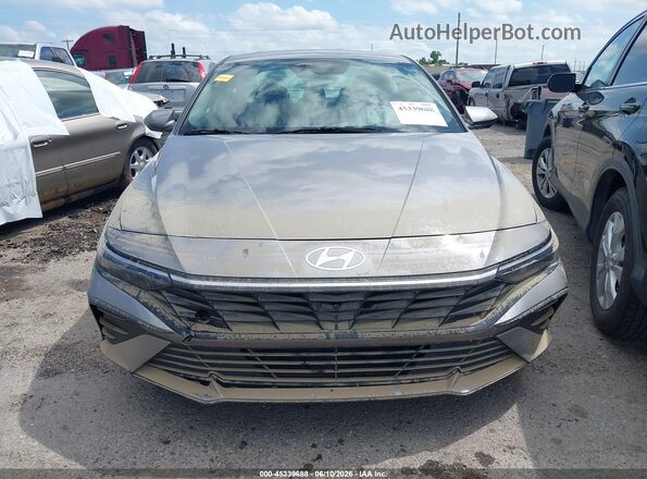 KMHLL4DG9RU851752 2024 HYUNDAI ELANTRA Silver Սարքավորումների վահանակի տեսք