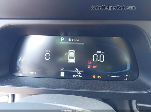 KMHLL4DG9SU007538 2025 HYUNDAI ELANTRA White Вид задніх сидінь