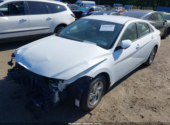 KMHLL4DG9SU007538 2025 HYUNDAI ELANTRA White Передня ліва чверть