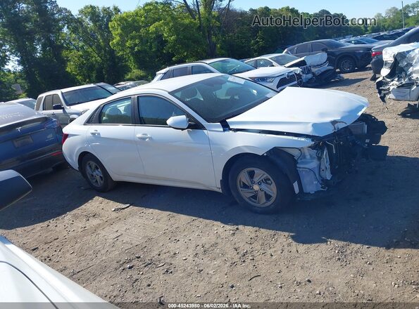 KMHLL4DG9SU007538 2025 HYUNDAI ELANTRA White Вид задньої частини салону
