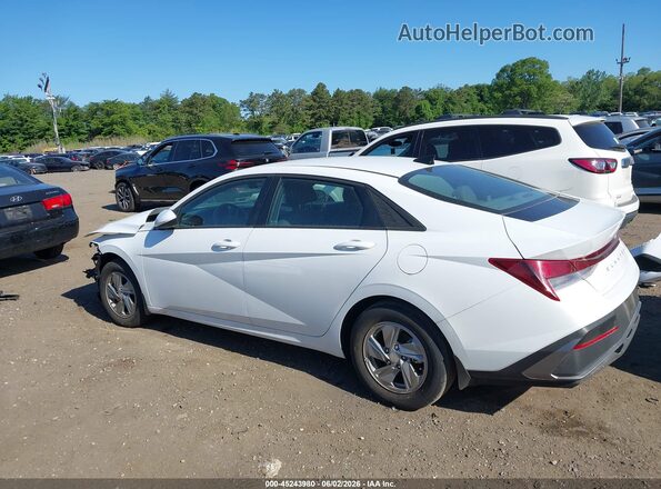KMHLL4DG9SU007538 2025 HYUNDAI ELANTRA White Панорамний вид салону 360°