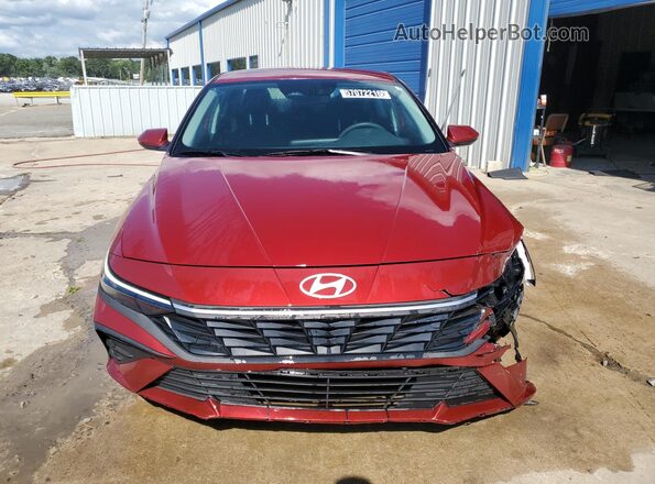 KMHLL4DG9SU952778 2025 HYUNDAI ELANTRA Red Widok naklejki z numerem VIN