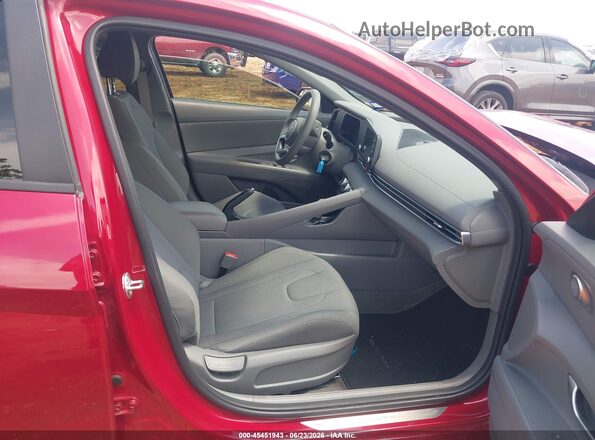 KMHLL4DG9SU970570 2025 HYUNDAI ELANTRA Red წინა სალონის ხედი