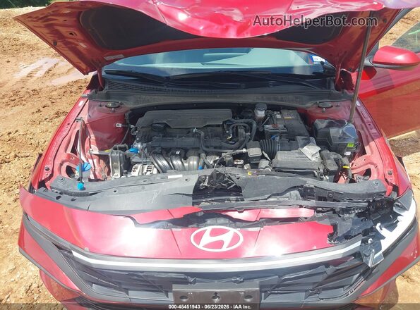 KMHLL4DG9SU970570 2025 HYUNDAI ELANTRA Red უკანა ხედი