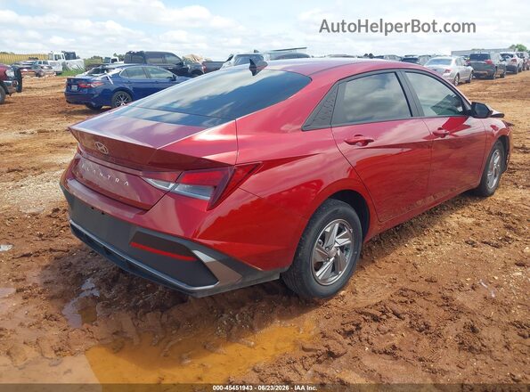 KMHLL4DG9SU970570 2025 HYUNDAI ELANTRA Red უკანა მარჯვენა