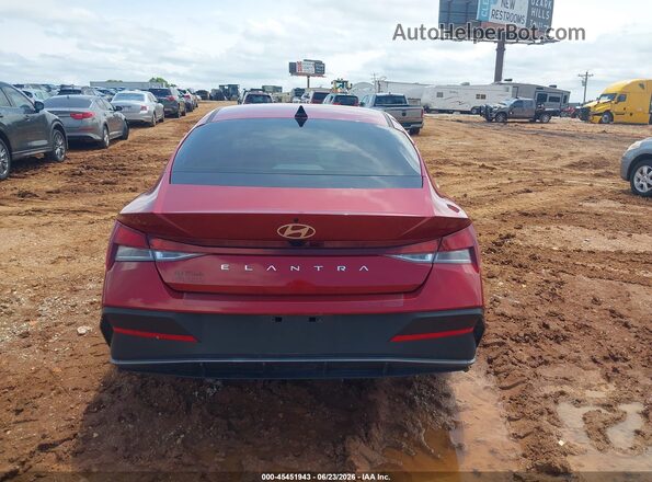 KMHLL4DG9SU970570 2025 HYUNDAI ELANTRA Red 