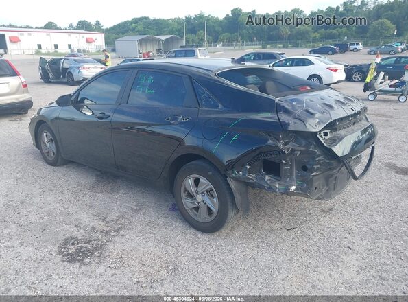 KMHLL4DGXRU799452 2024 HYUNDAI ELANTRA Black Հետևի ձախ