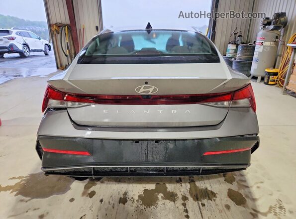 KMHLL4DGXRU813821 2024 HYUNDAI ELANTRA Gray Вид ззаду