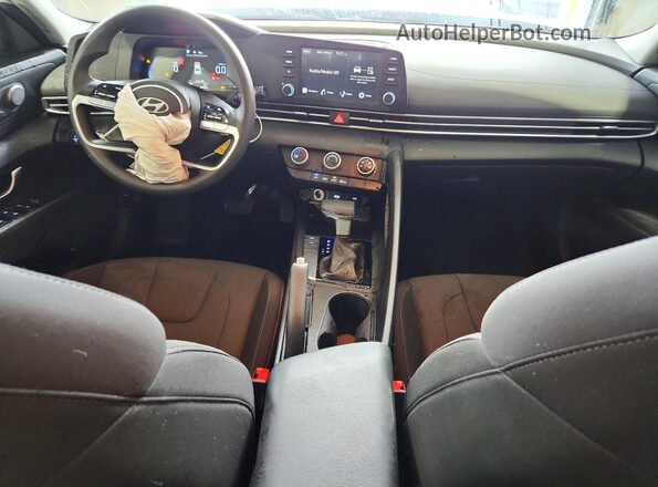 KMHLL4DGXRU813821 2024 HYUNDAI ELANTRA Gray Вид панелі приладів
