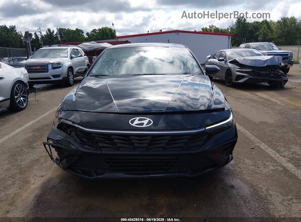 KMHLL4DGXSU920003 2025 HYUNDAI ELANTRA Black Вид задньої частини салону