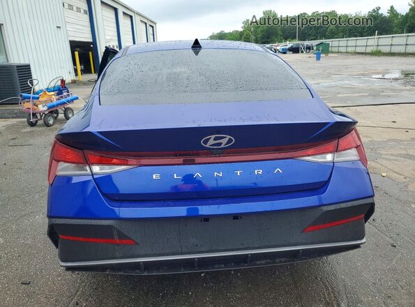 KMHLL4DGXTU126779 2026 HYUNDAI ELANTRA Синий Вид сзади