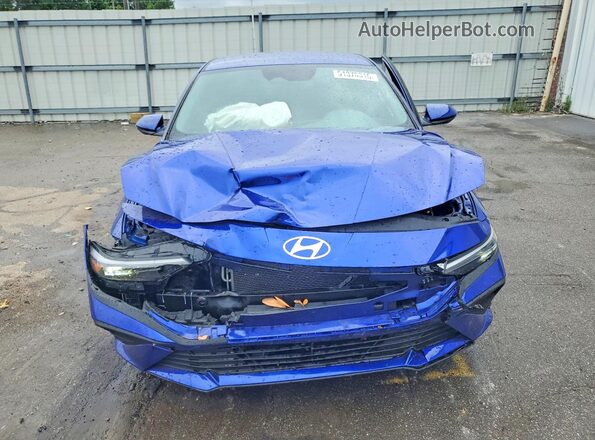KMHLL4DGXTU126779 2026 HYUNDAI ELANTRA Синий Вид спереди