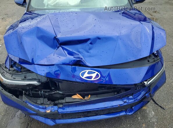KMHLL4DGXTU126779 2026 HYUNDAI ELANTRA Синий Вид задней части салона