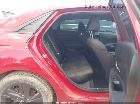KMHLM4AG0MU068538 2021 HYUNDAI ELANTRA Красный Вид наклейки с VIN-кодом