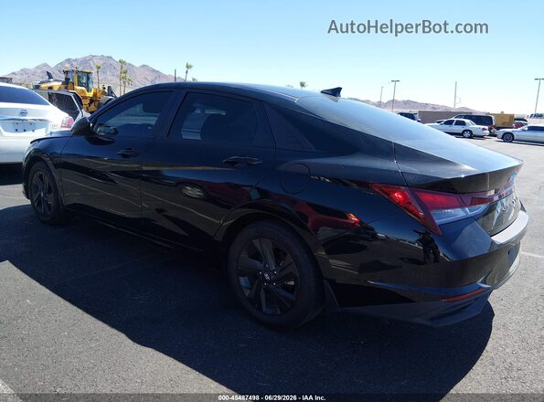 KMHLM4AG0PU390701 2023 HYUNDAI ELANTRA Black უკანა მარცხენა