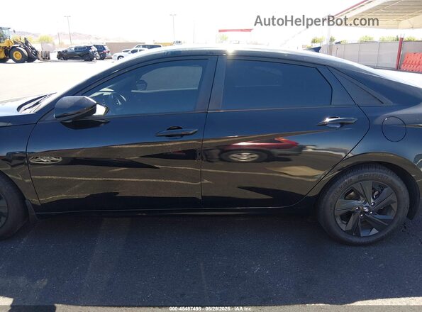 KMHLM4AG0PU390701 2023 HYUNDAI ELANTRA Black სალონის 360-გრადუსიანი ხედი