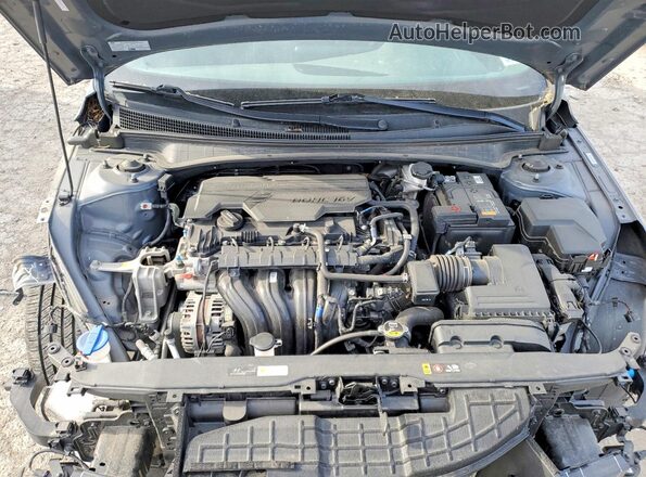KMHLM4AG0PU623525 2023 HYUNDAI ELANTRA Gray Widok wnętrza z tyłu