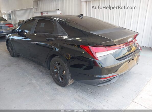 KMHLM4AG1MU120422 2021 HYUNDAI ELANTRA Black Tył lewy