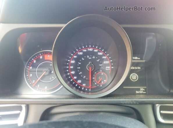 KMHLM4AG1NU258107 2022 HYUNDAI ELANTRA Red Instrument cluster view