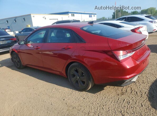 KMHLM4AG1NU258107 2022 HYUNDAI ELANTRA Red Rear left