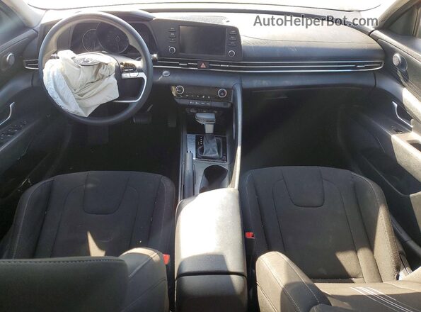 KMHLM4AG2NU324003 2022 HYUNDAI ELANTRA Red Vista del salpicadero