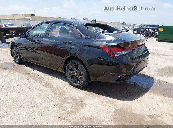 KMHLM4AG2PU468623 2023 HYUNDAI ELANTRA Черный Задняя левая четверть