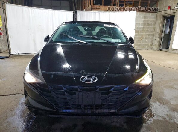KMHLM4AG3MU069375 2021 HYUNDAI ELANTRA Черный 
