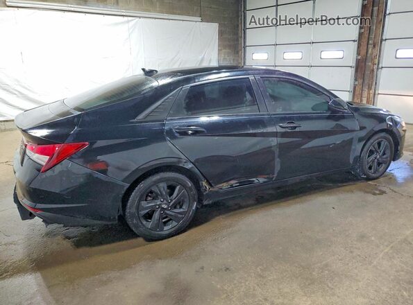 KMHLM4AG3MU069375 2021 HYUNDAI ELANTRA Черный 