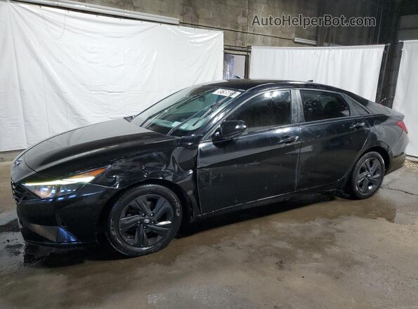 KMHLM4AG3MU069375 2021 HYUNDAI ELANTRA Черный 