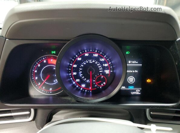 KMHLM4AG3MU069375 2021 HYUNDAI ELANTRA Черный 