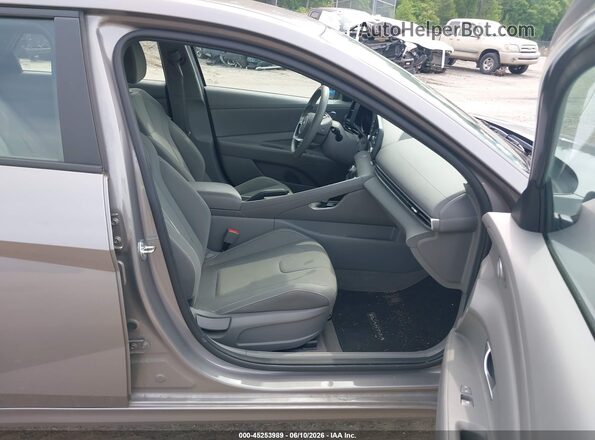 KMHLM4AG3MU146181 2021 HYUNDAI ELANTRA Gray წინა სალონის ხედი