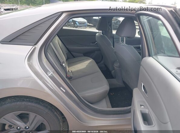 KMHLM4AG3MU146181 2021 HYUNDAI ELANTRA Gray VIN კოდის სტიკერის ხედი